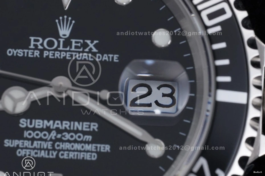 TMF Edition 904L Submariner No Rehaut SH3135 Best LN Steel 16610 Black SS Bracelet 1:1 on Engraving 0503